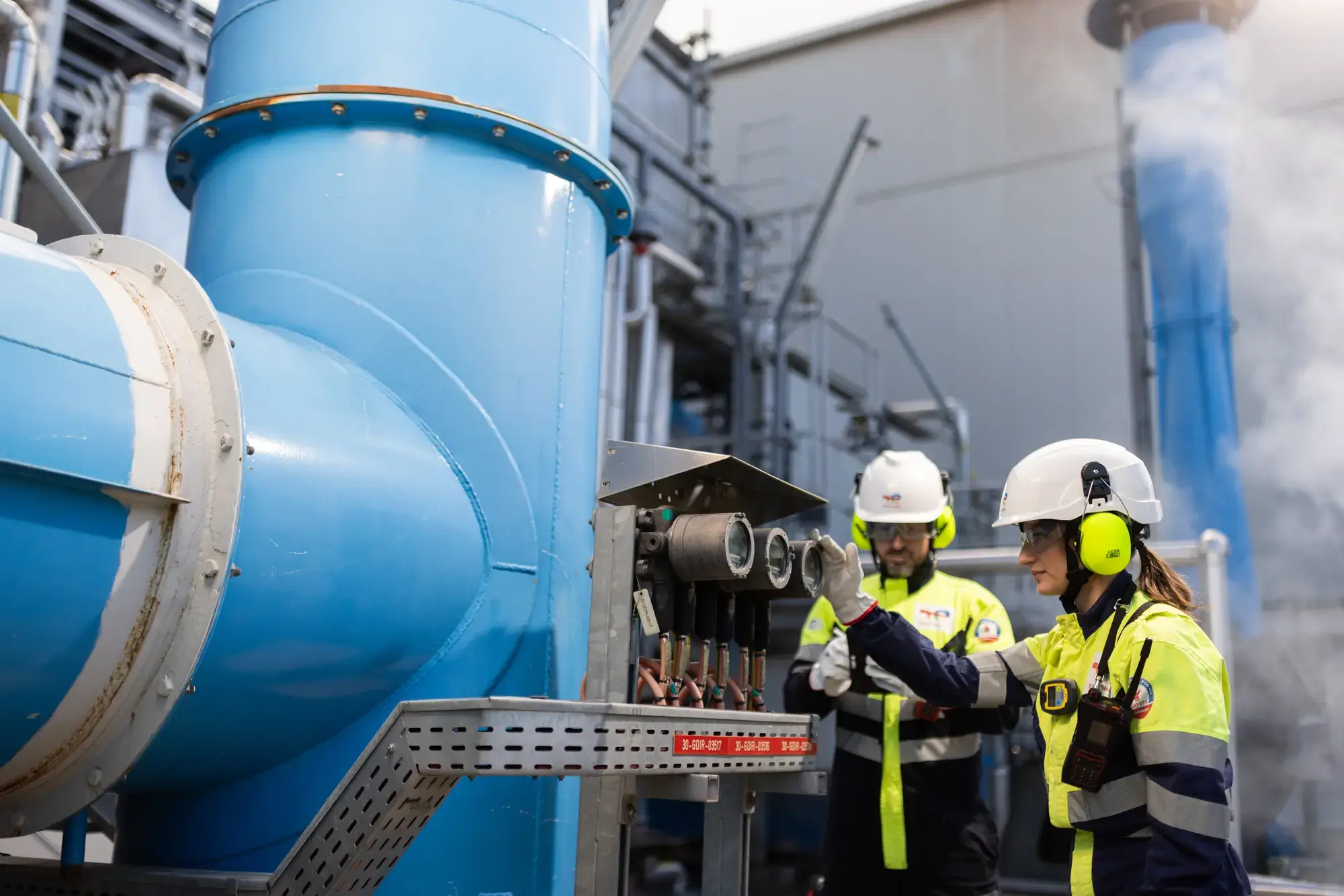 Tempa Rossa oil and gas site in Corleto Perticara, southern Italy