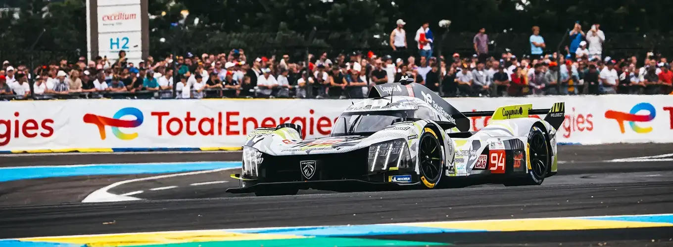 Team Peugeot TotalEnergies #94 at 24h Le Mans 2025