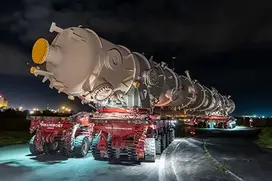 L'un des gros équipements sur sa plateforme