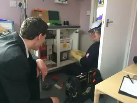 Engineers installing smart meters