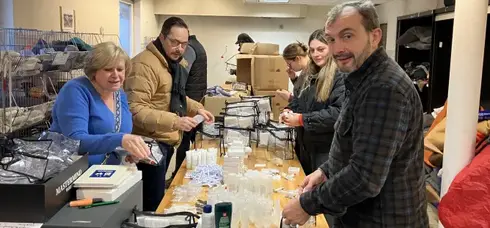 Bruxelles solidarité réfugiés visuel 1