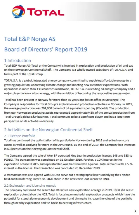 Annual report 2019