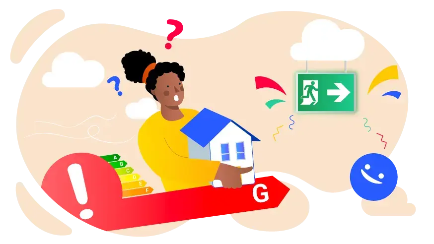 Passoire thermique: comment sortir d’un dpe classe g