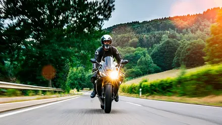 Conductor de moto