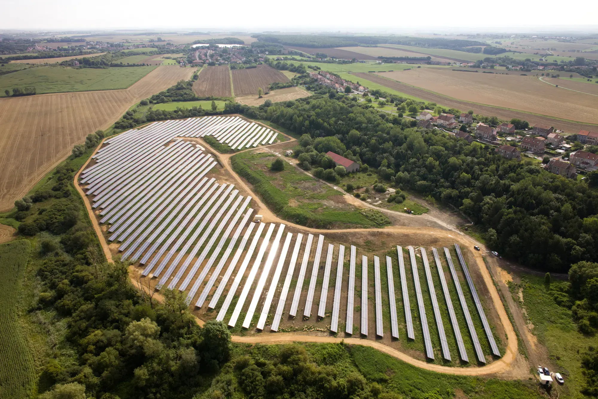 Champ solaire de Bouligny dans la Meuse