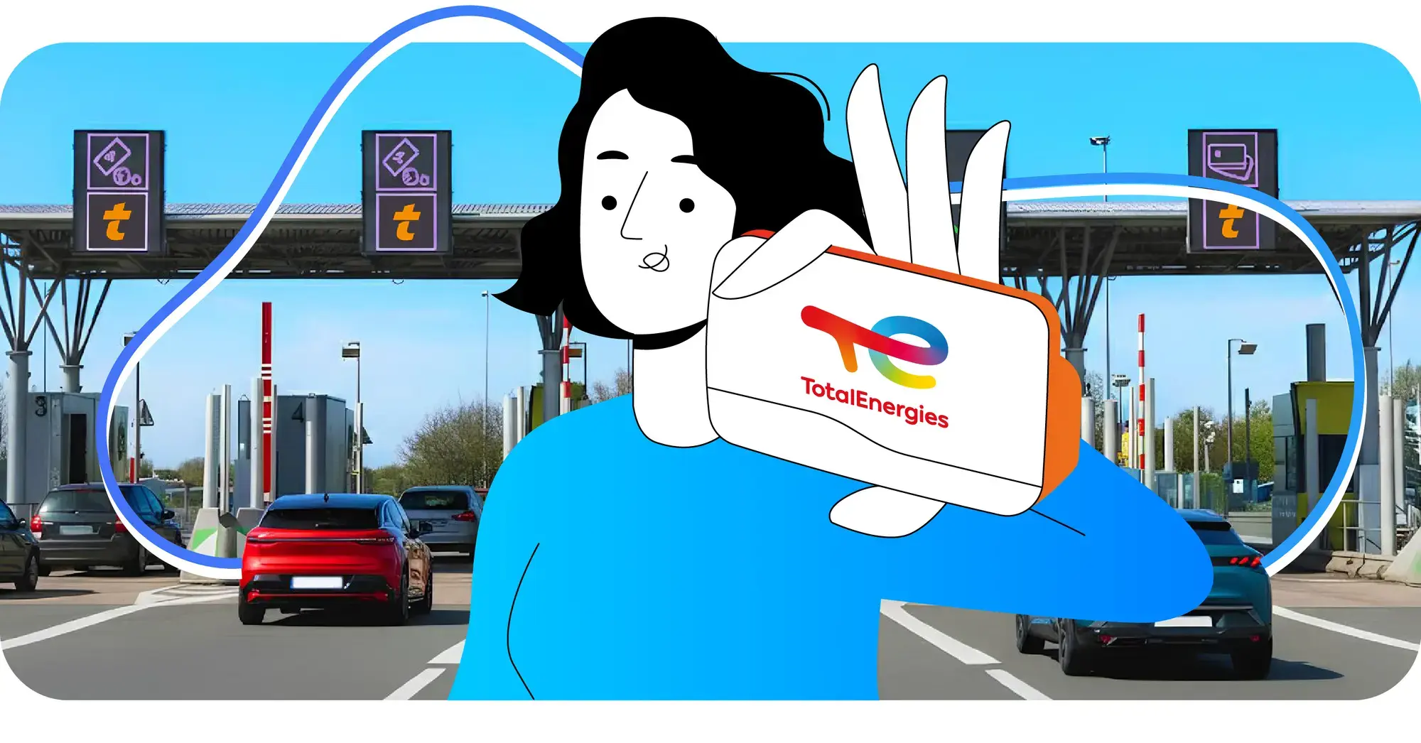 Optimisez ses passages aux péages et parkings avec les badges télépéage de TotalEnergies