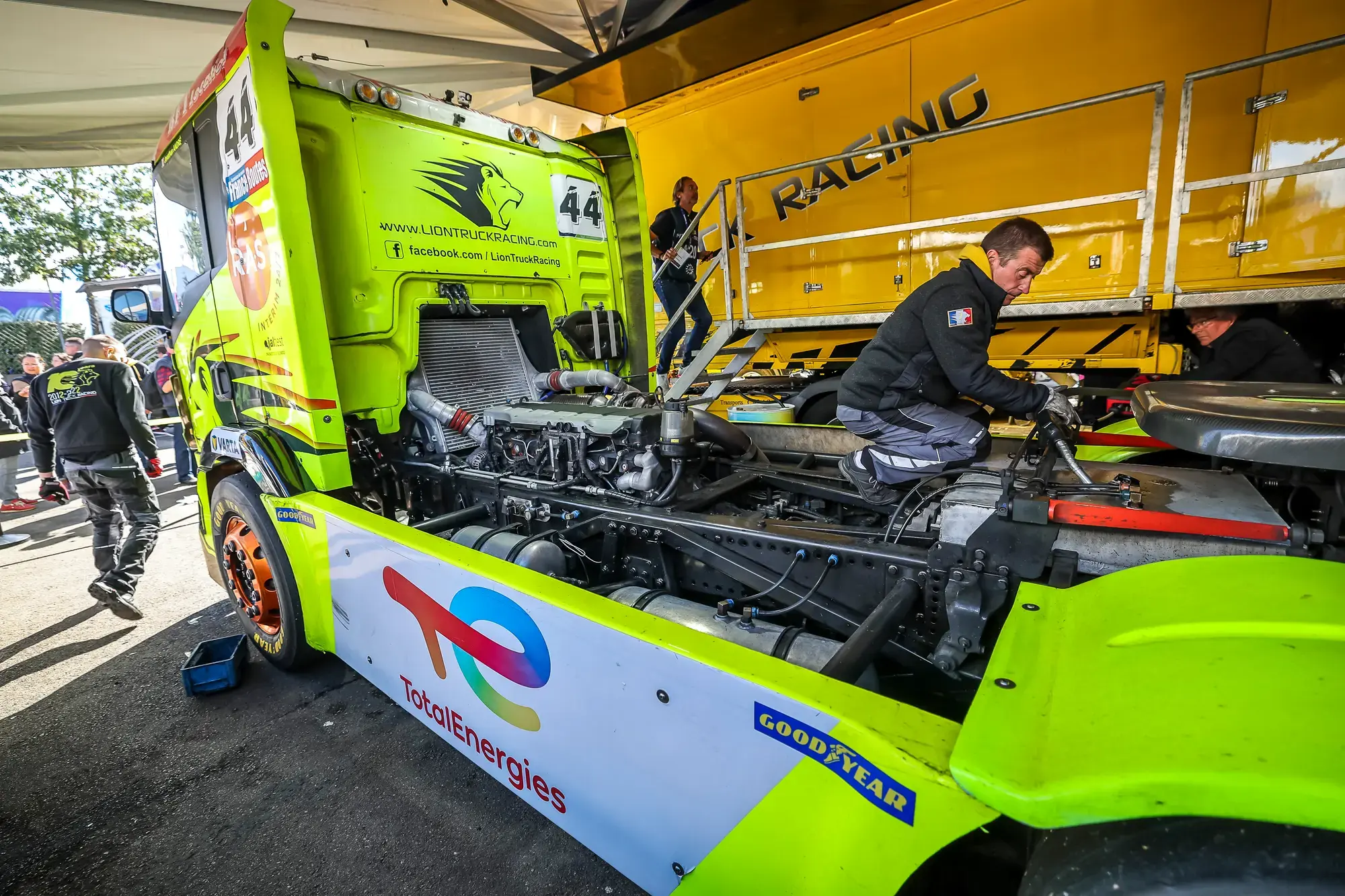 TotalEnergies junto a Lion Truck Racing en el European Truck Racing Championship