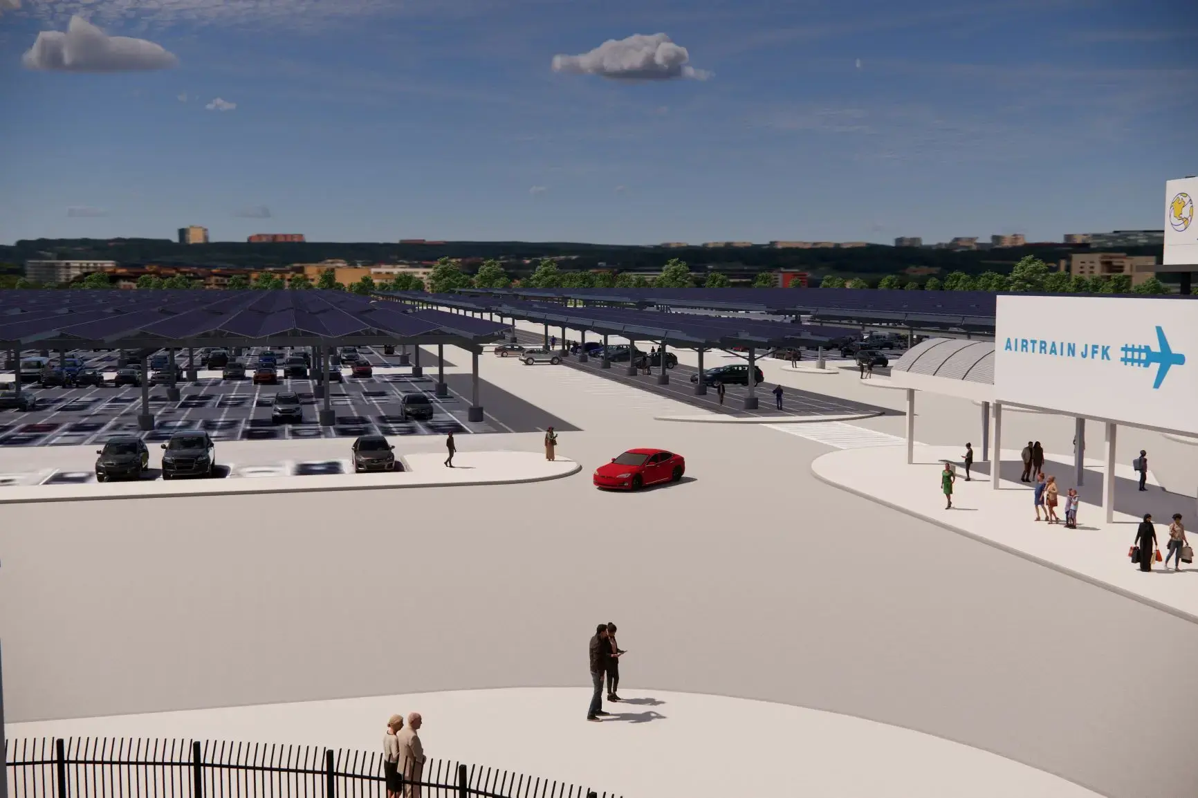 JFK airport rendering