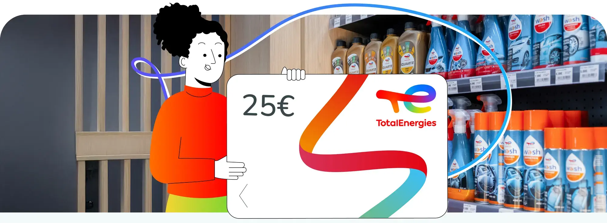 Carte Cadeau de TotalEnergies