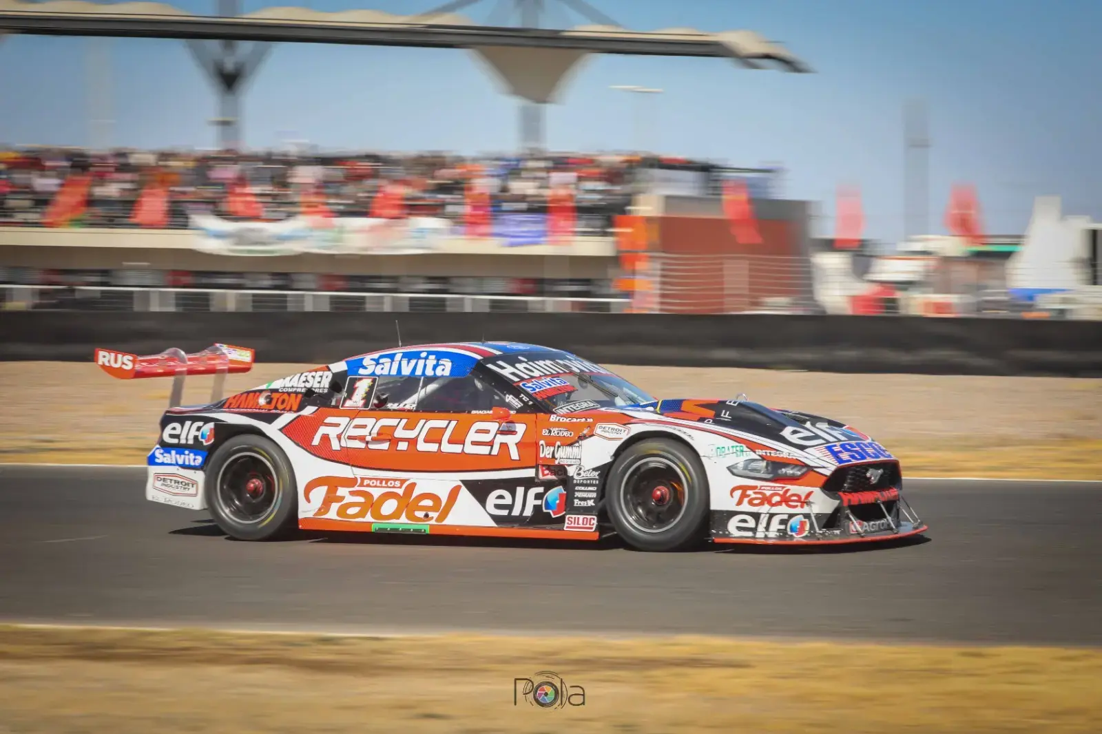 TC San Juan Villicum Desafío de las Estrellas ELF Mariano Werner Turismo Carretera Automovilismo Aceite De Auto Aceite De Motor Cambio De Aceite La Máxima Ford Mustang