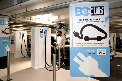 Be lib ev charge parking