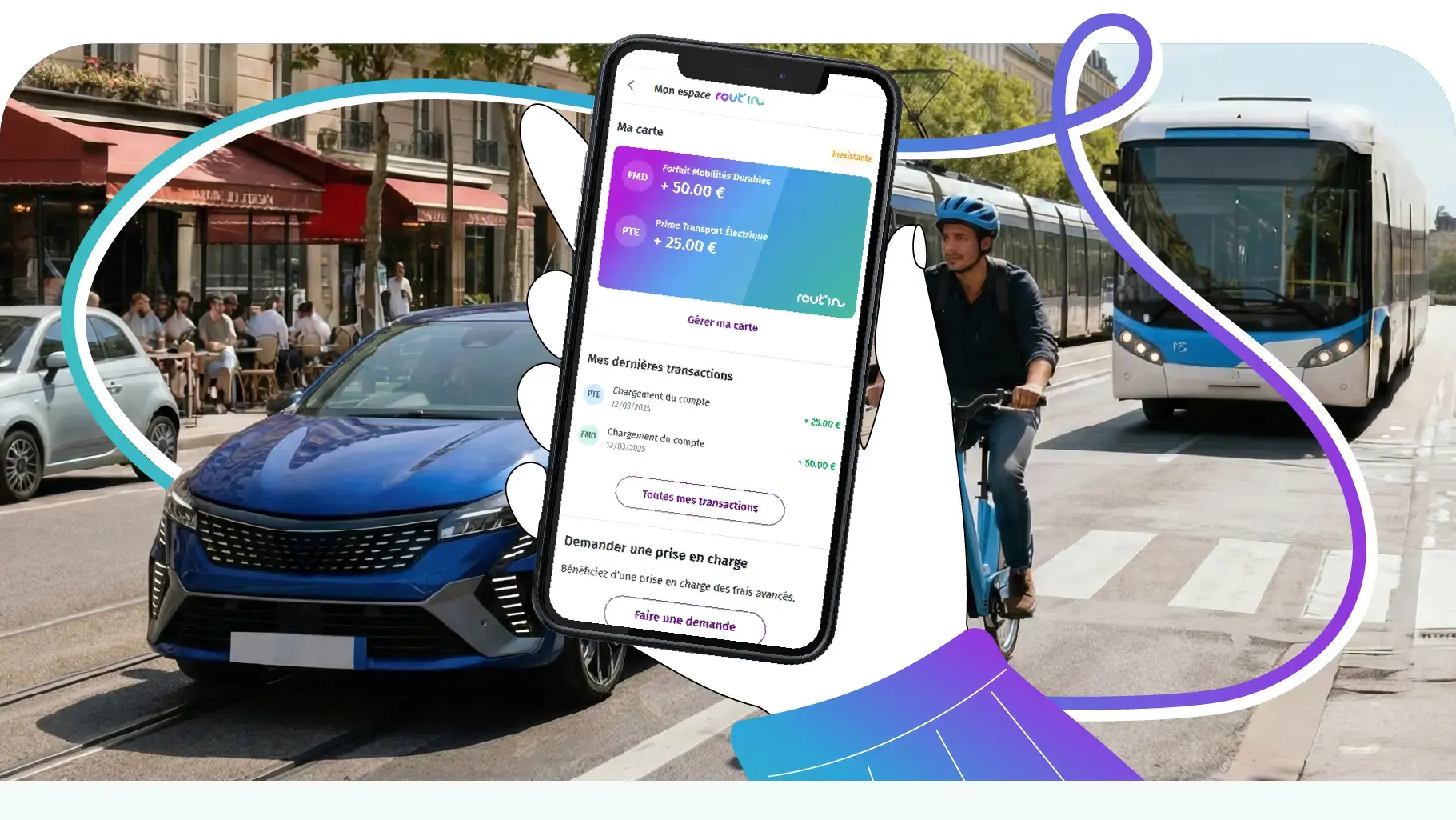 Application Rout'in TotalEnergies