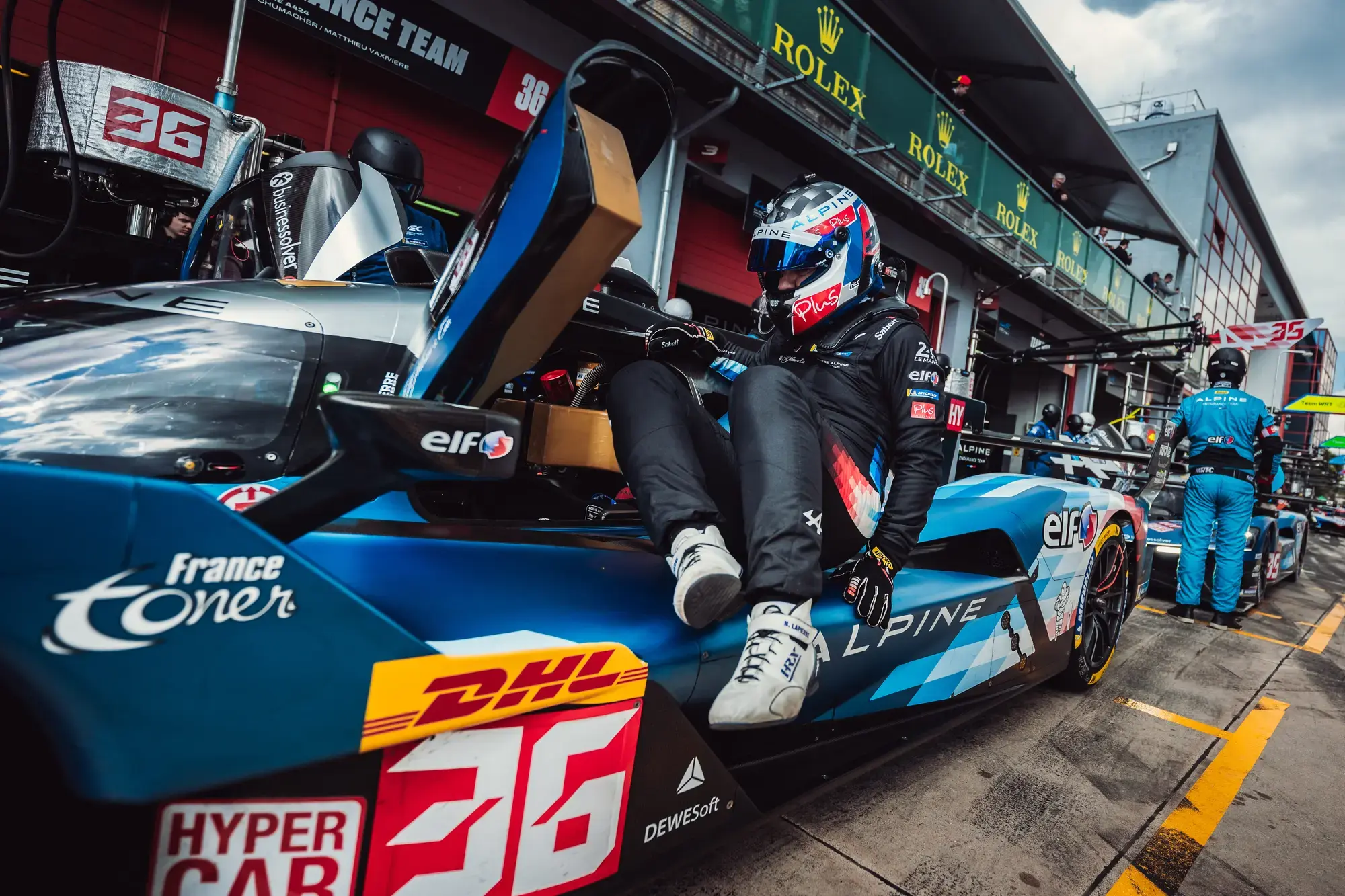 ELF A Brand Of Passion Alpine Endurance Team Alpine Racing FIA WEC Motorsport Racing World Endurance Championship Excellium Racing 100 Aceite De Motor Cambio De Aceite Hypercar LeMans24 6h Imola