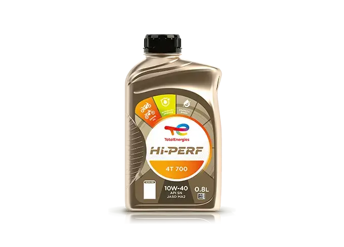 Motorcycle engine oil: Hi-Perf 4T 700 10W-40 0.8L