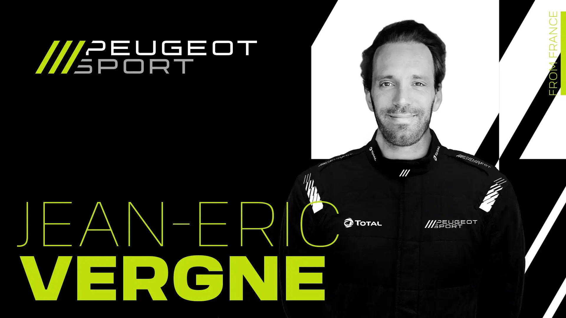 Jean Eric-Vergne, piloto wec de Peugeot