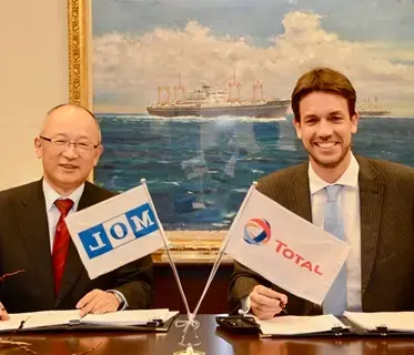 Total Marine Fuels and Mitsui OSK