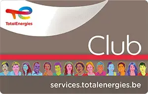 Total club belgium card