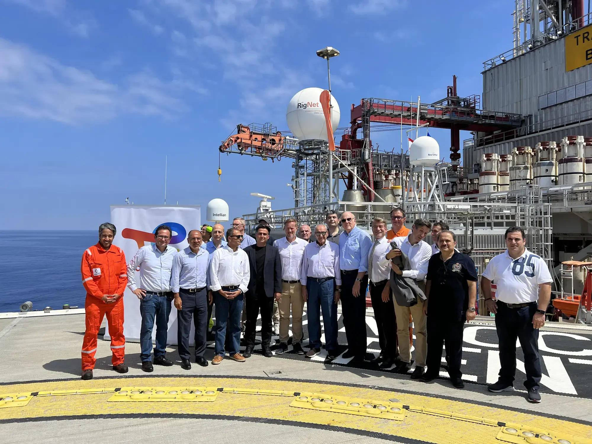 Visit to the Transocean Barents drilling rig 