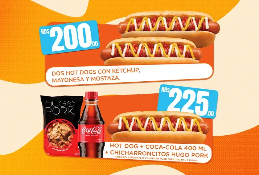 Combos deliciosos para acompañarte en el camino