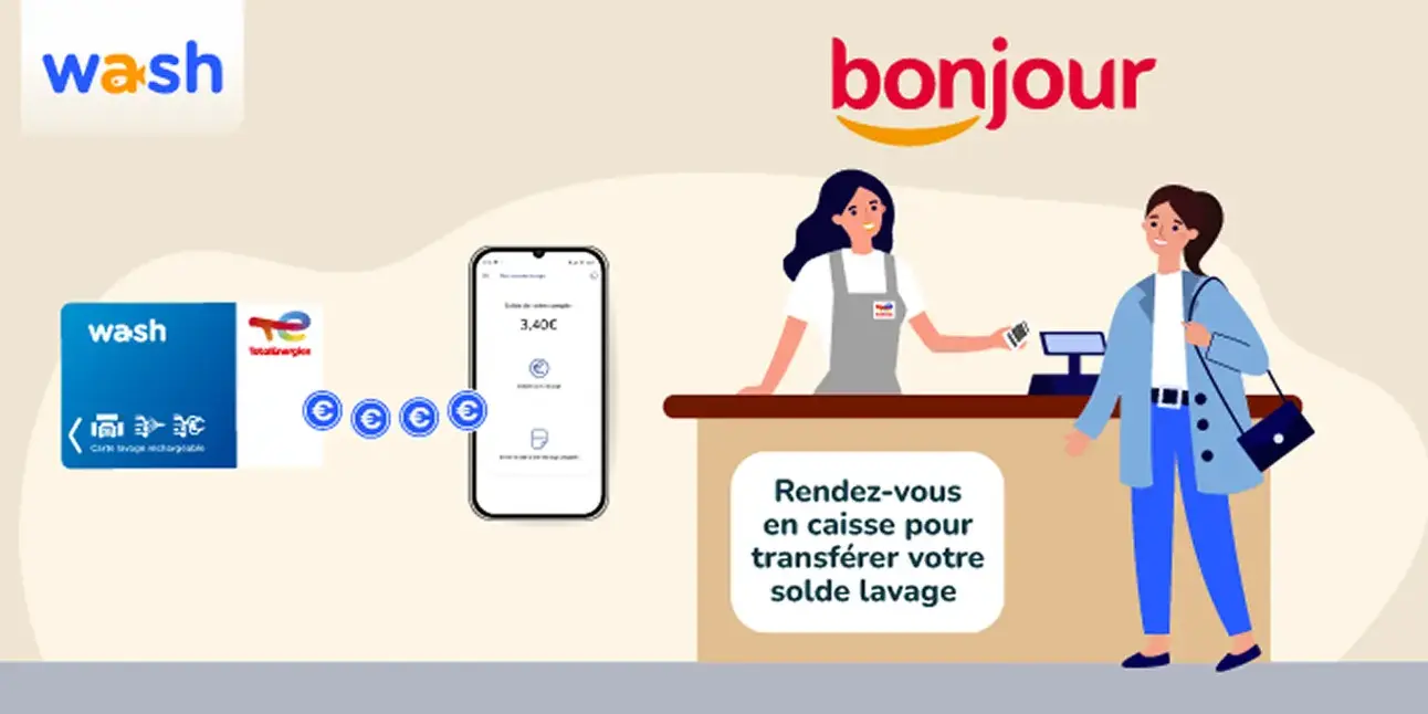 Plus d’excuses : votre solde passe enfin à l’app Wash !