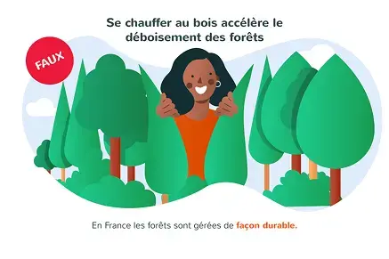 Se chauffer au bois accélère le déboisement