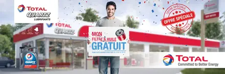 Profitez de notre offre spéciale du 21/04/2019 au 06/05/2019 au sein de tous nos centres de services&nbsp;TOTAL&nbsp;QUARTZ&nbsp;AUTO&nbsp;SERVICE&nbsp;.