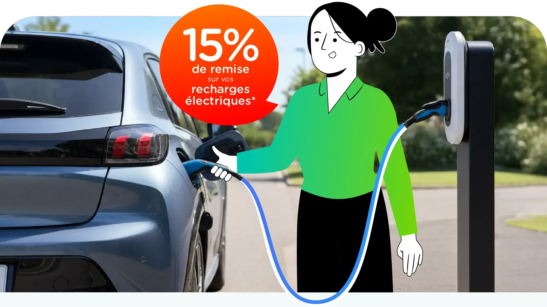 Offre Charge+ Business de la carte Fleet de TotalEnergies