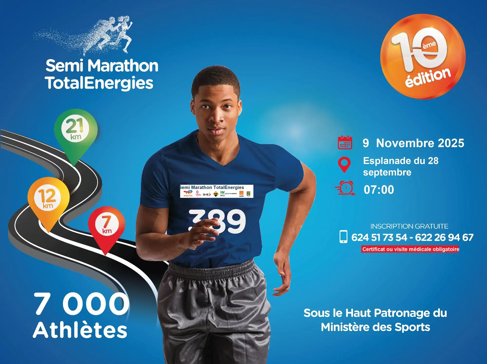 Semi-Marathon TotalEnergies de Guinée