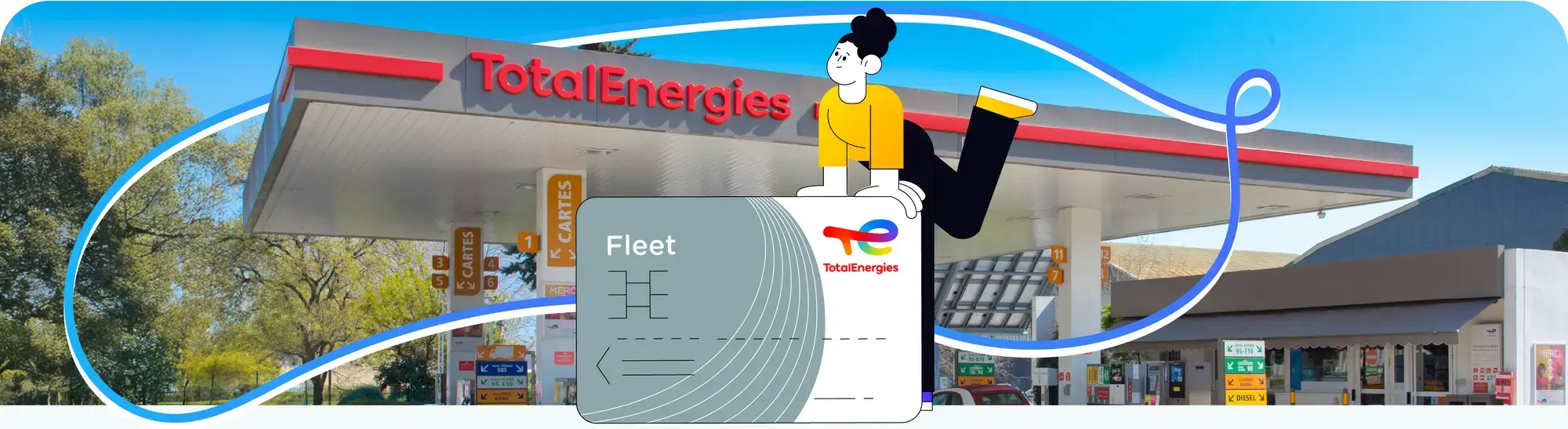 Carte carburant Fleet TotalEnergies