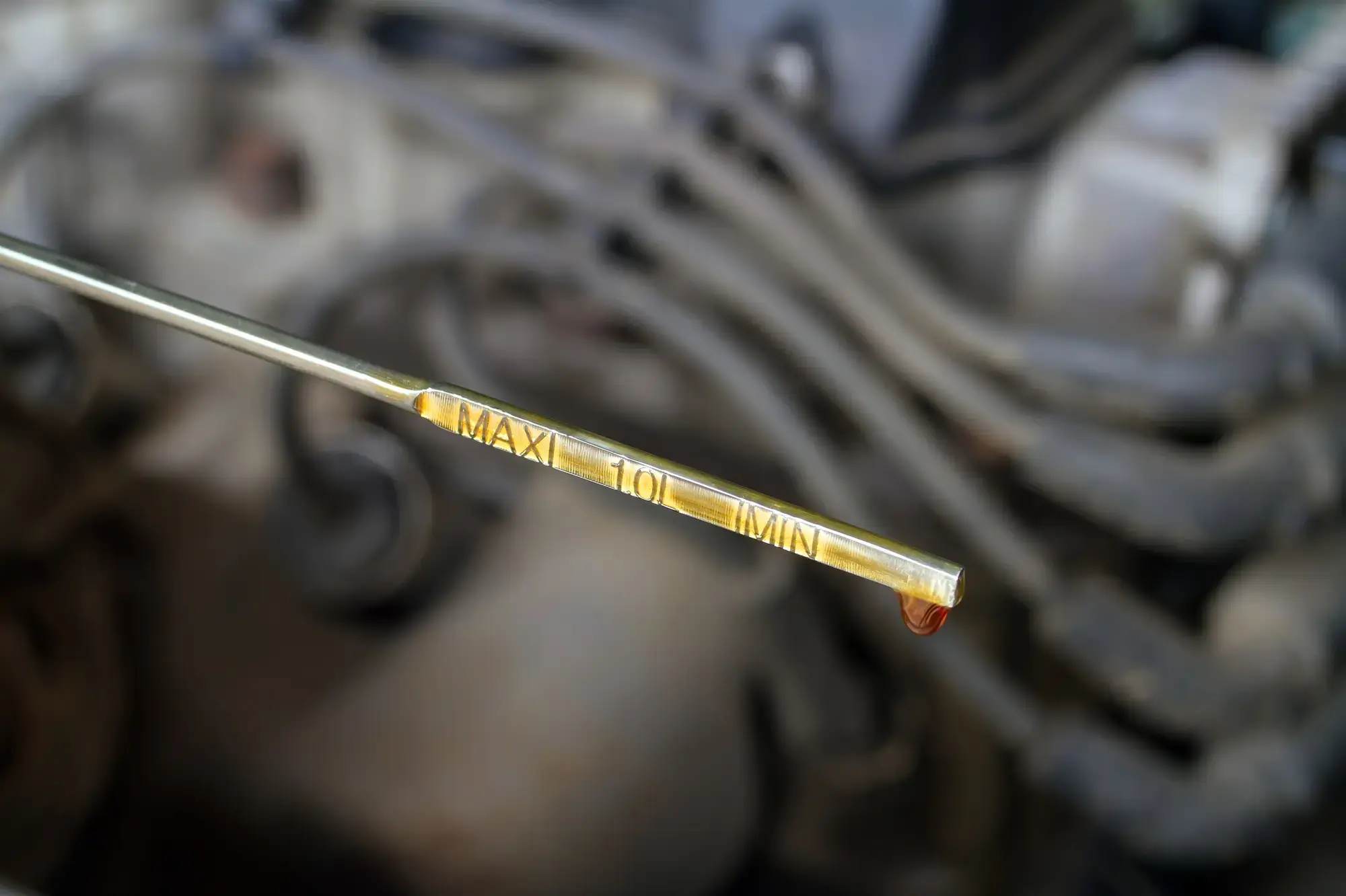 Oliepeil controleren