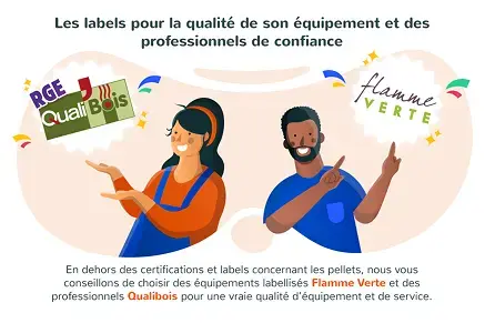 Les labels pour la qualité de son équipement et des professionnels de confiance