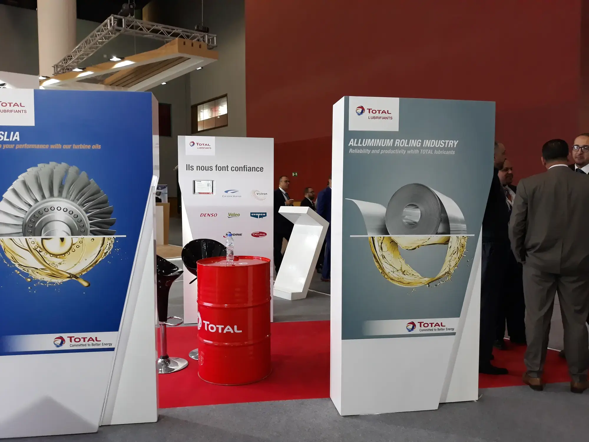 &nbsp;participation de Total au salon NAPEC