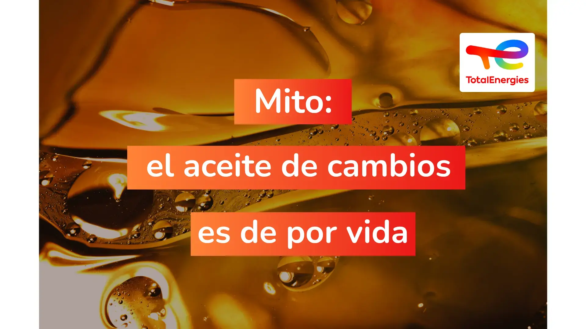 Mito: El aceite de cambios es de por vida