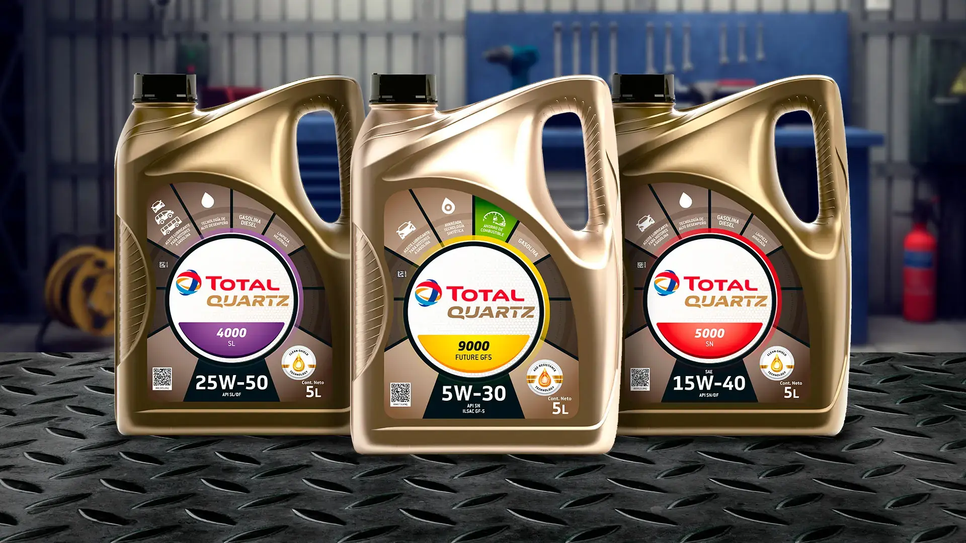Aceite de motor Quartz