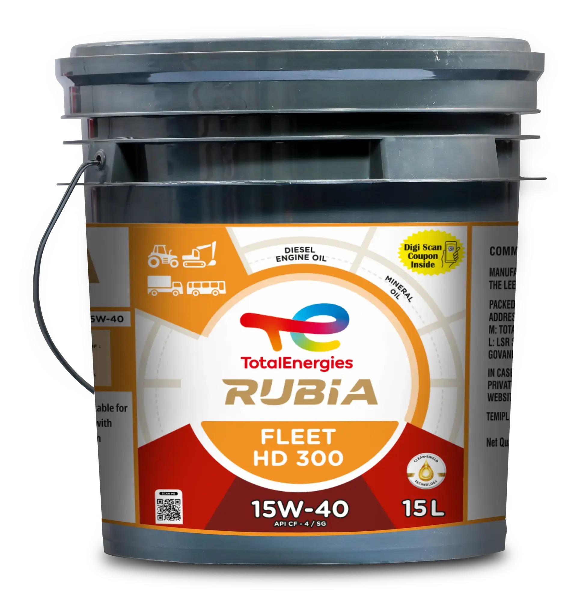 rubia fleet hd 300 15w-40 15l