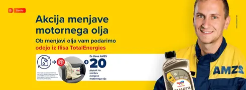 Menjaj olje pri AMZS