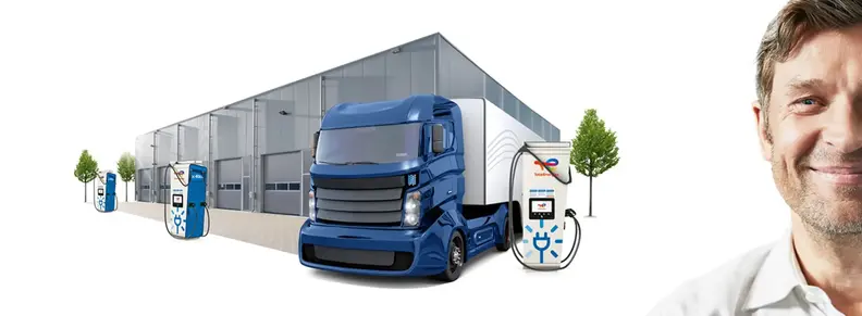 TotalEnergies Charging Solution e-lkw