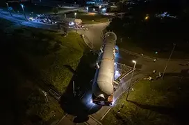 L'un des mastodontes vu du ciel