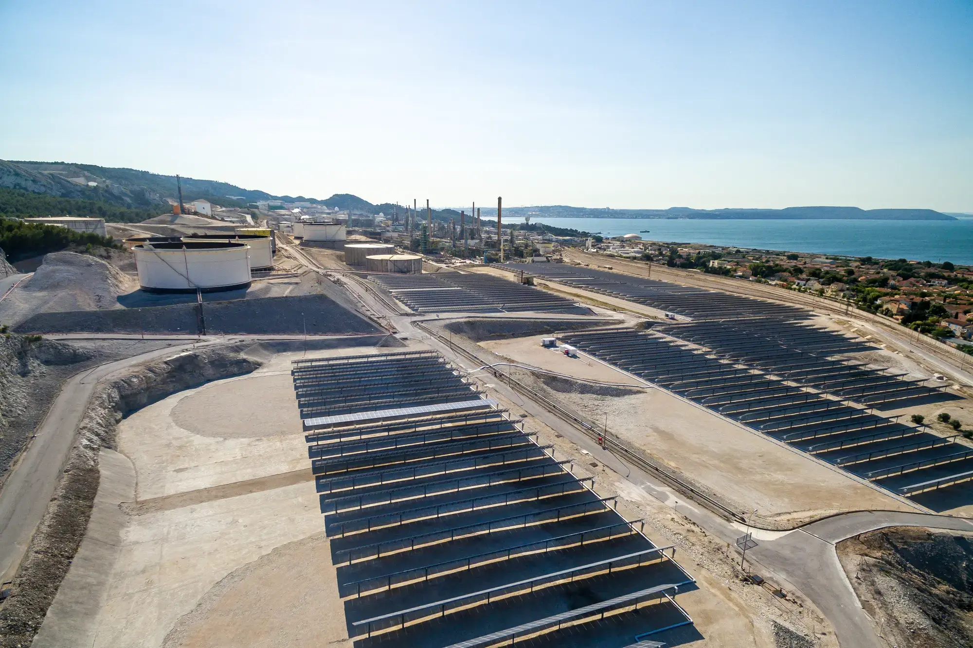 Centrale photovoltaïque - Plateforme de La Mède