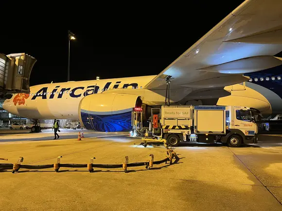 Aircalin Sustainable Aviation Fuel Décarbonation aérienne