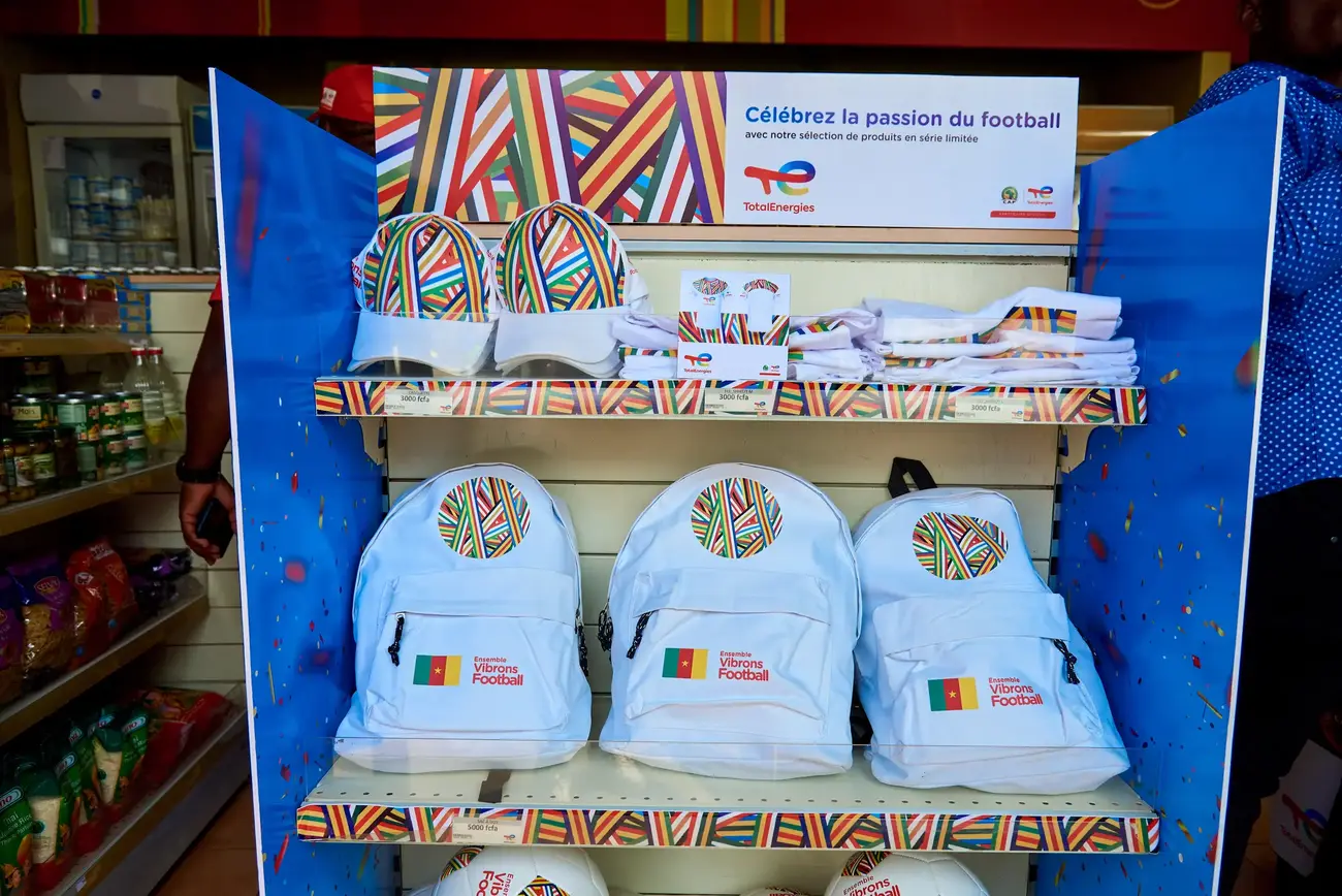 TotalEnergies corner foot