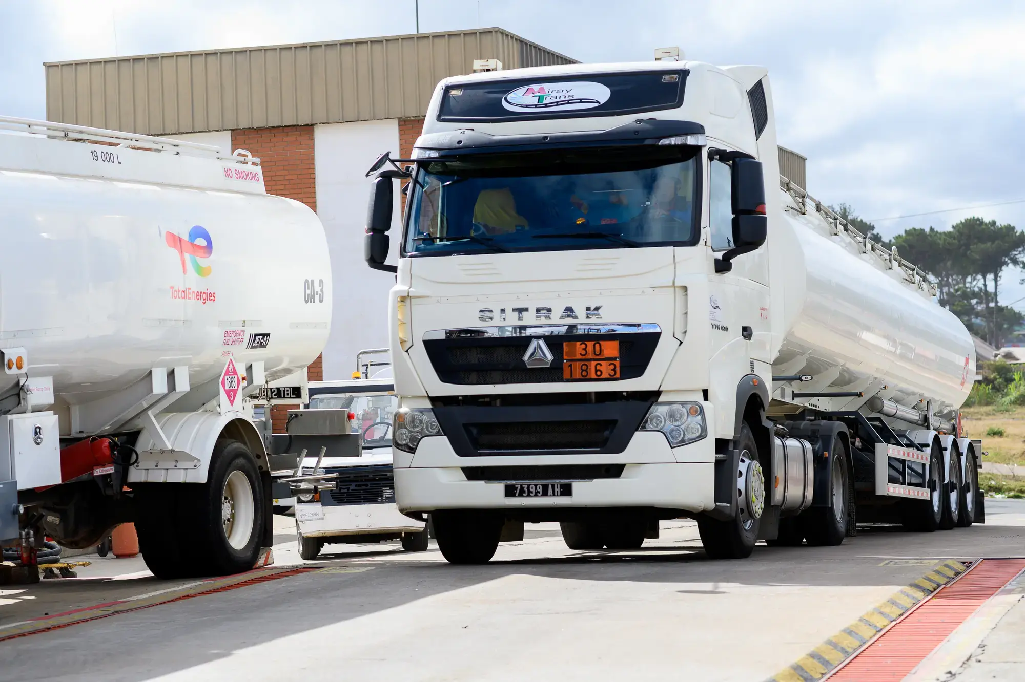 Ivato depot in Madagascar