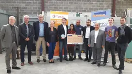 Remise de chèque Mouton Esmard