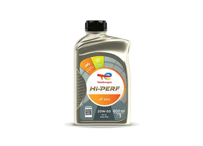 Motorcycle engine oil: Hi-Perf 4T 500 20W-50 0.8L