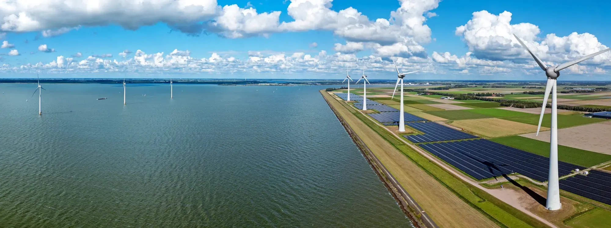 Windenergie Offshore und Onshore sowie Solar