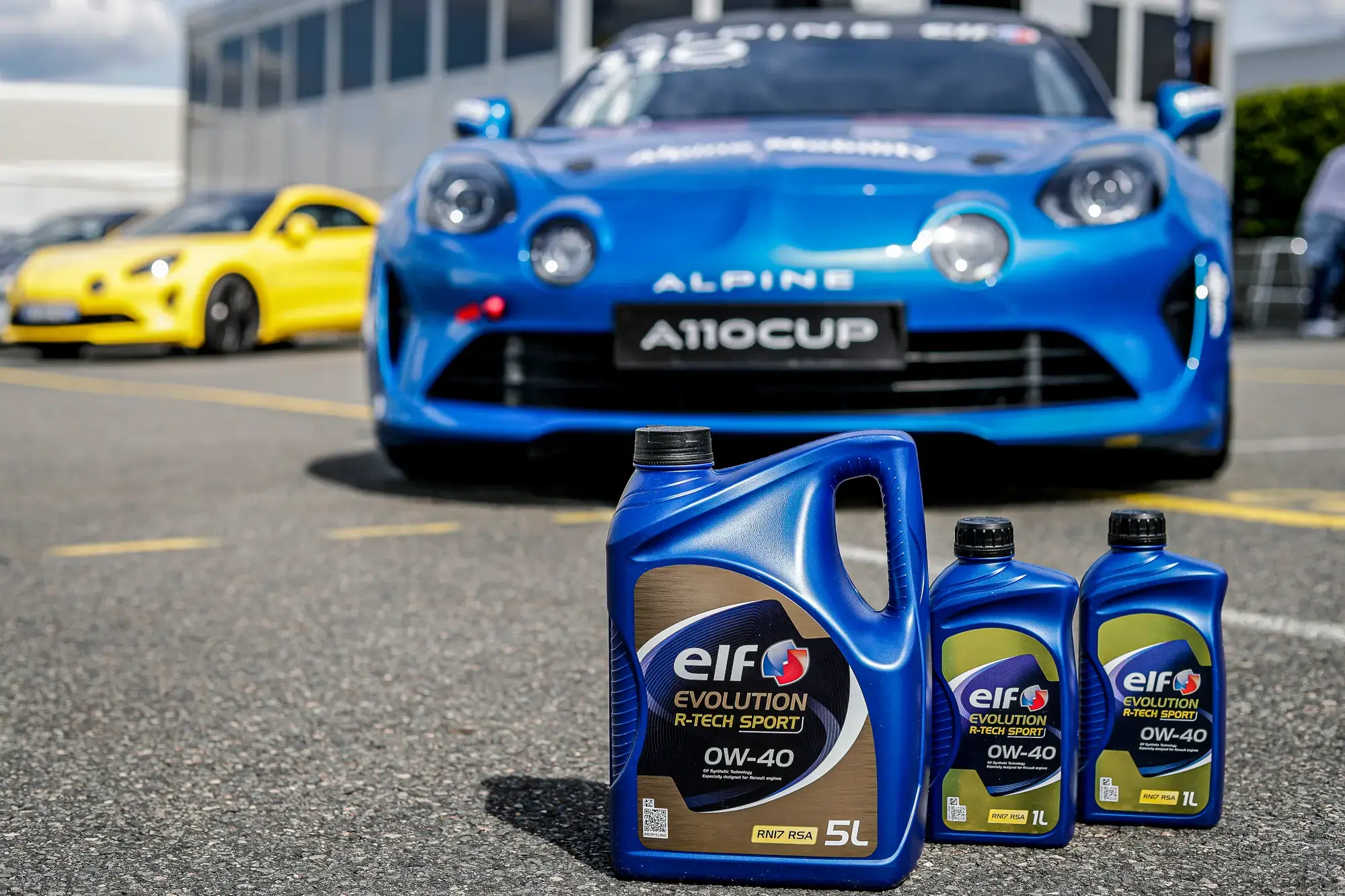 Alpine ELF Europa Cup :  sur le Circuit de Nevers Magny-Cours.