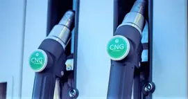 Zapfsäule Tankstelle CNG