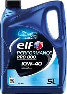 Truck & Bus engine oil: ELF PERFORMANCE PRO 800 10W40 5L