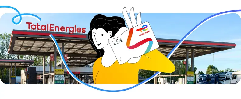 Carte Cadeau de TotalEnergies