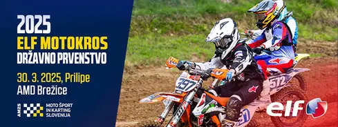 ELF je novi ponosni partner slovenskega motokrosa